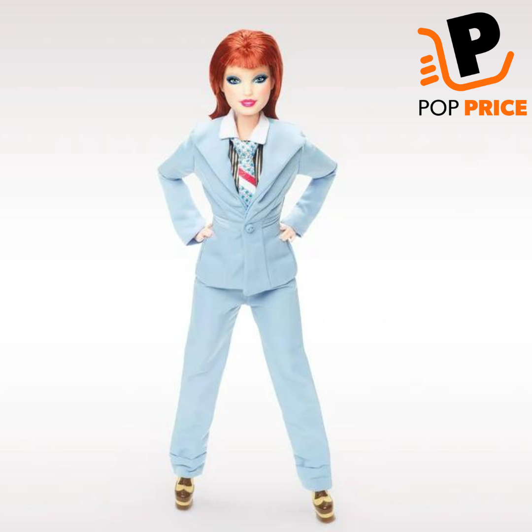 Barbie Signature David Bowie Barbie Doll, Posable, Regalo para Coleccionistas
