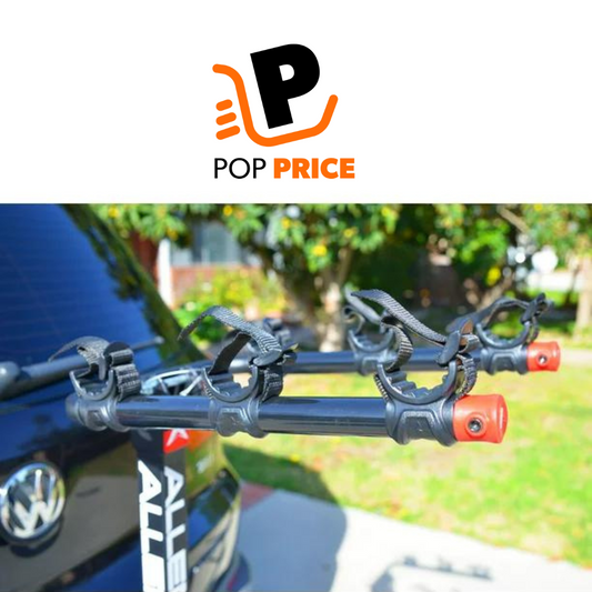 Portabicicletas con bloqueo de instalación rápida para 3 bicicletas