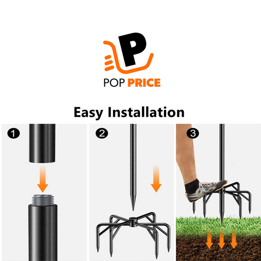 Paquete de 2 postes de luz para exteriores.