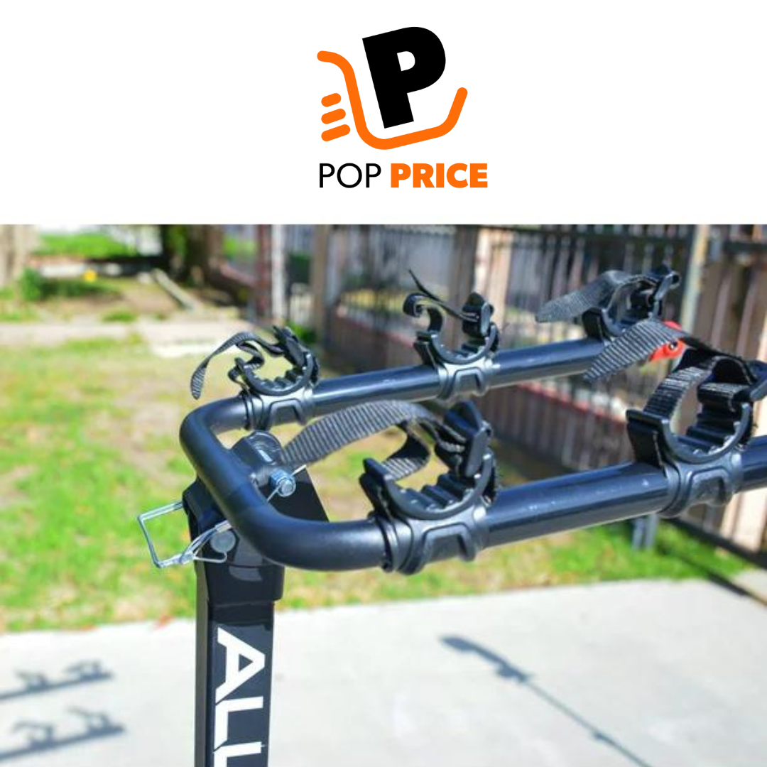 Portabicicletas con bloqueo de instalación rápida para 3 bicicletas