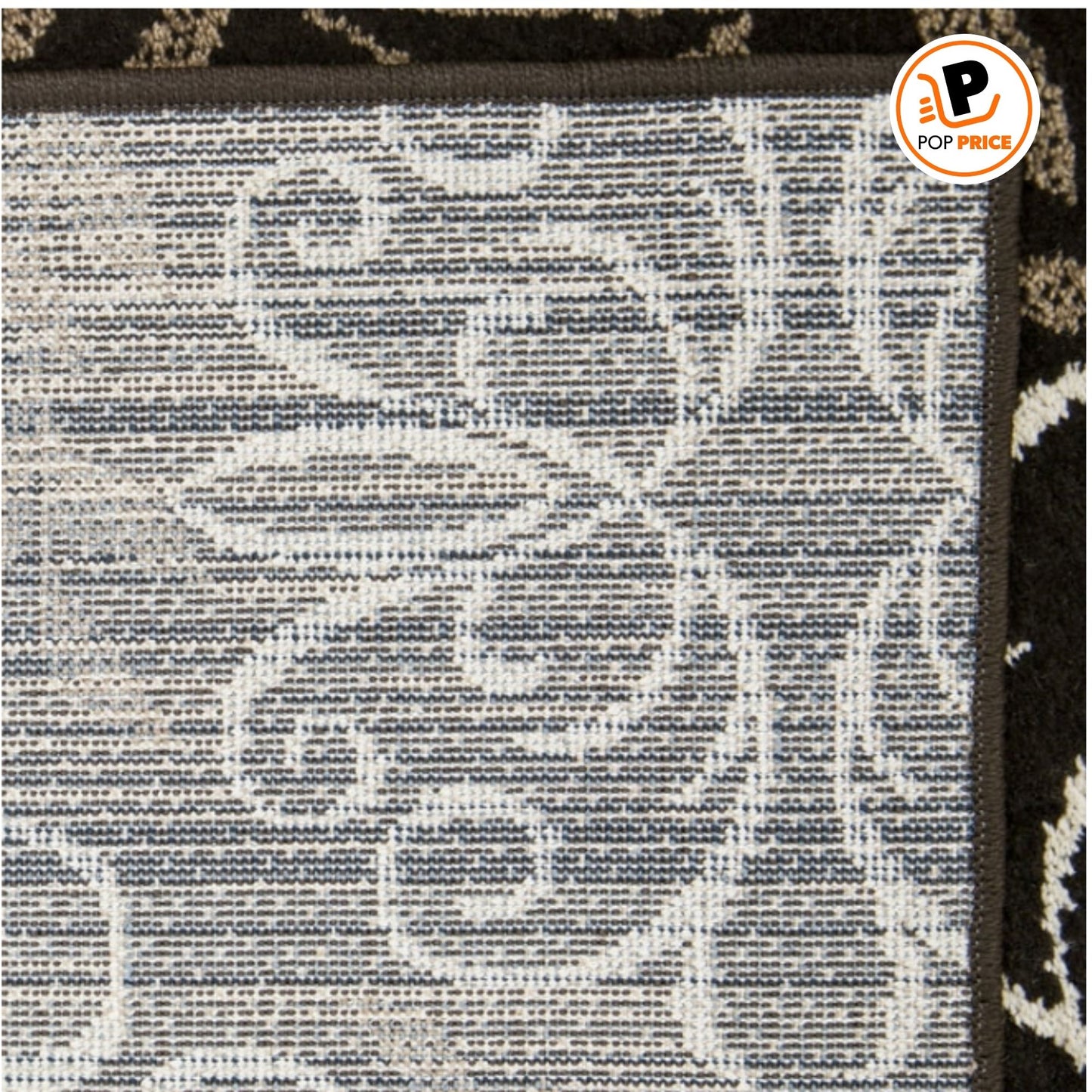 Better Homes & Gardens Alfombra de Hierro con Fleur, Marrón, 9' x 13'