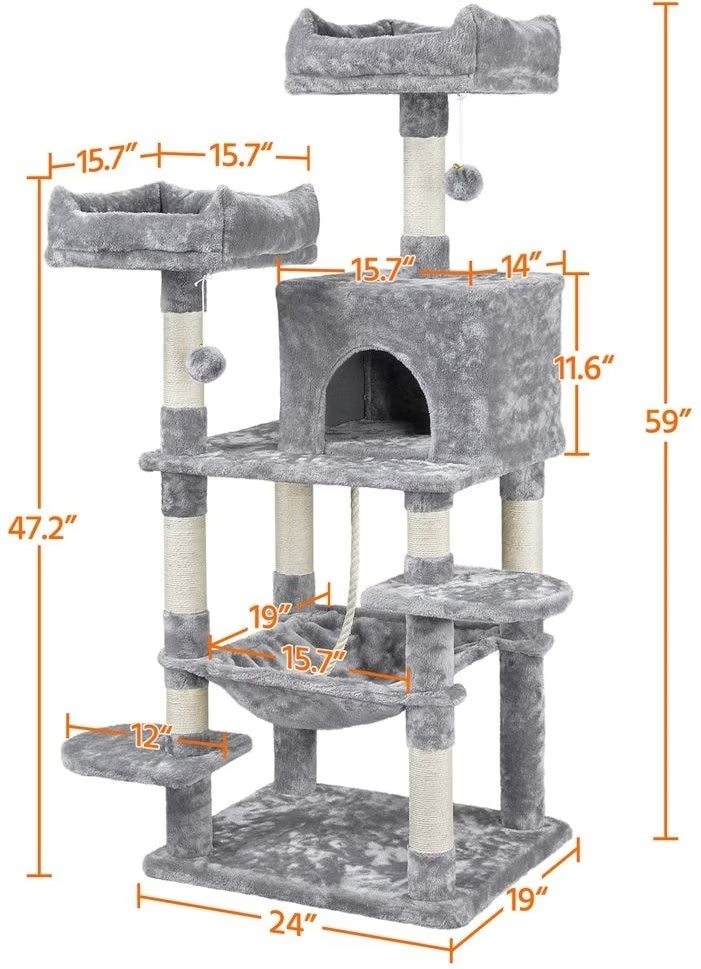 ARBOL Y CONDOMINIO PARA GATOS