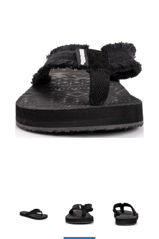 Chalas negras de mujer