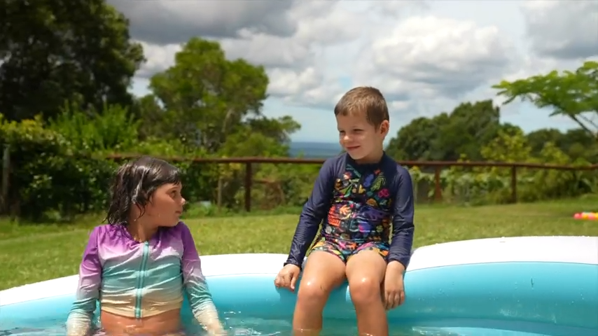 Piscina Inflable Evajoy con Respaldo