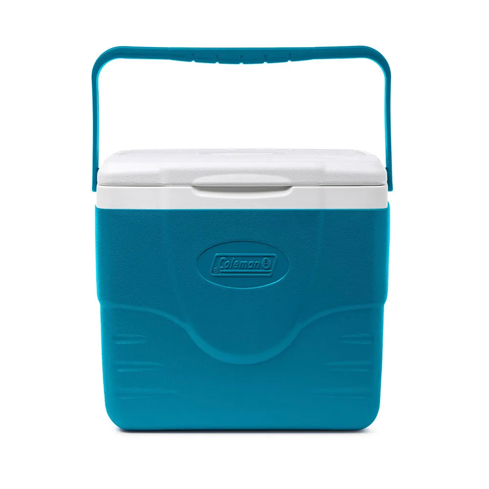 Cooler Coleman Chiller 9QT / 8,5 Lts: Aislamiento Superior para Aventuras al Aire Libre (Ocean Blue)