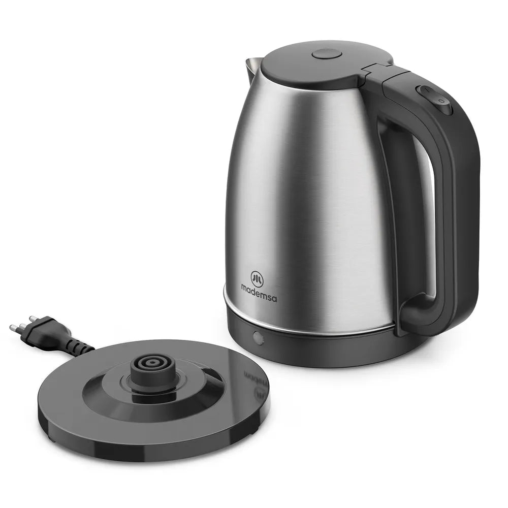Hervidor Eléctrico Mademsa 1,8L MEK10: Acero Inoxidable y Apagado Automático