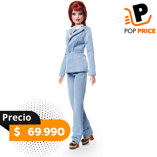 Barbie Signature David Bowie Barbie Doll, Posable, Regalo para Coleccionistas