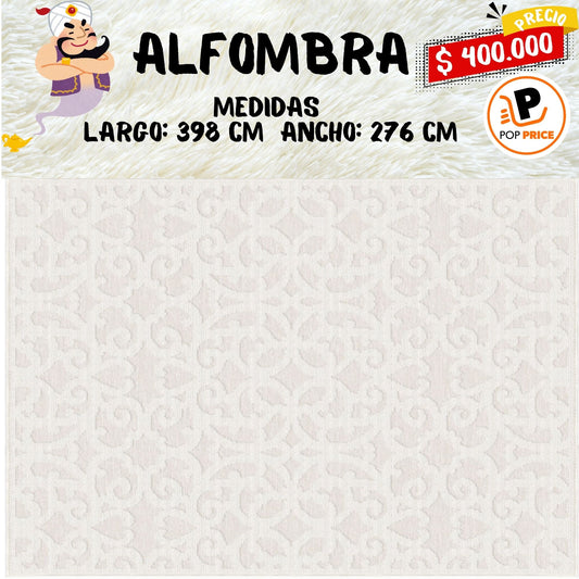 My Texas House Alfombra Reversible Natural para Interiores y Exteriores Arlington de 9' X 13'