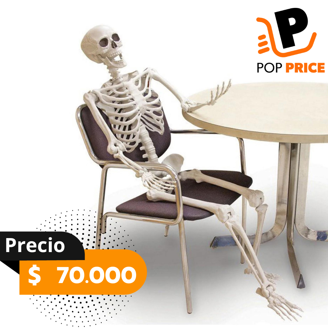 Decoración de Halloween de esqueleto posible de 60