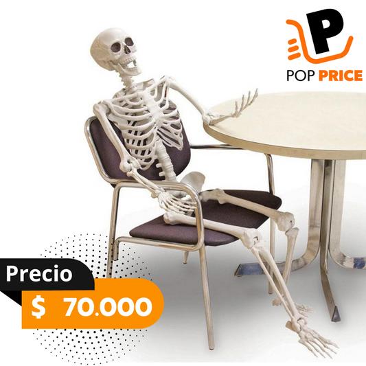 Decoración de Halloween de esqueleto posible de 60