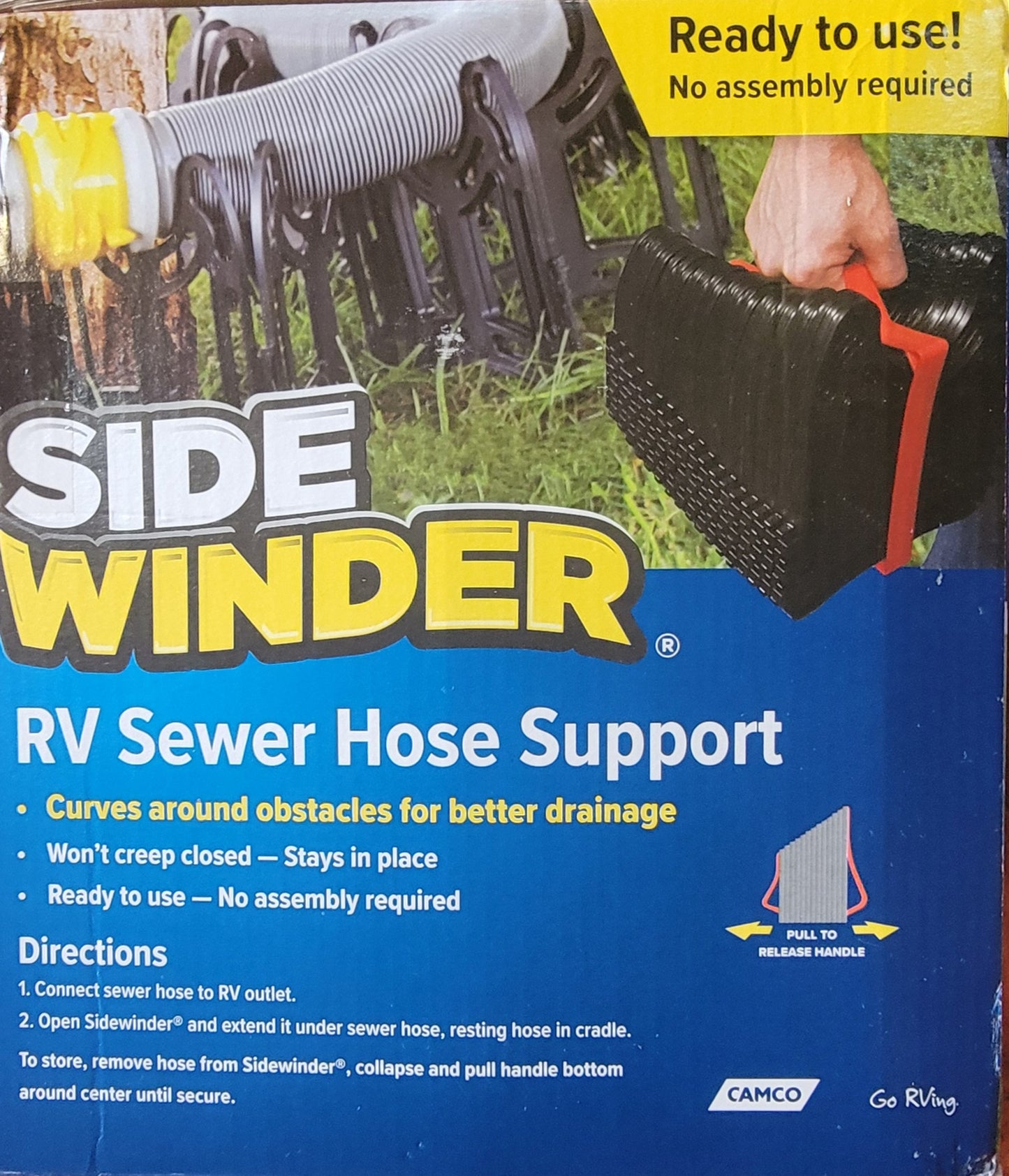 Soporte manguera para Casa Rodante, Camper y RVS