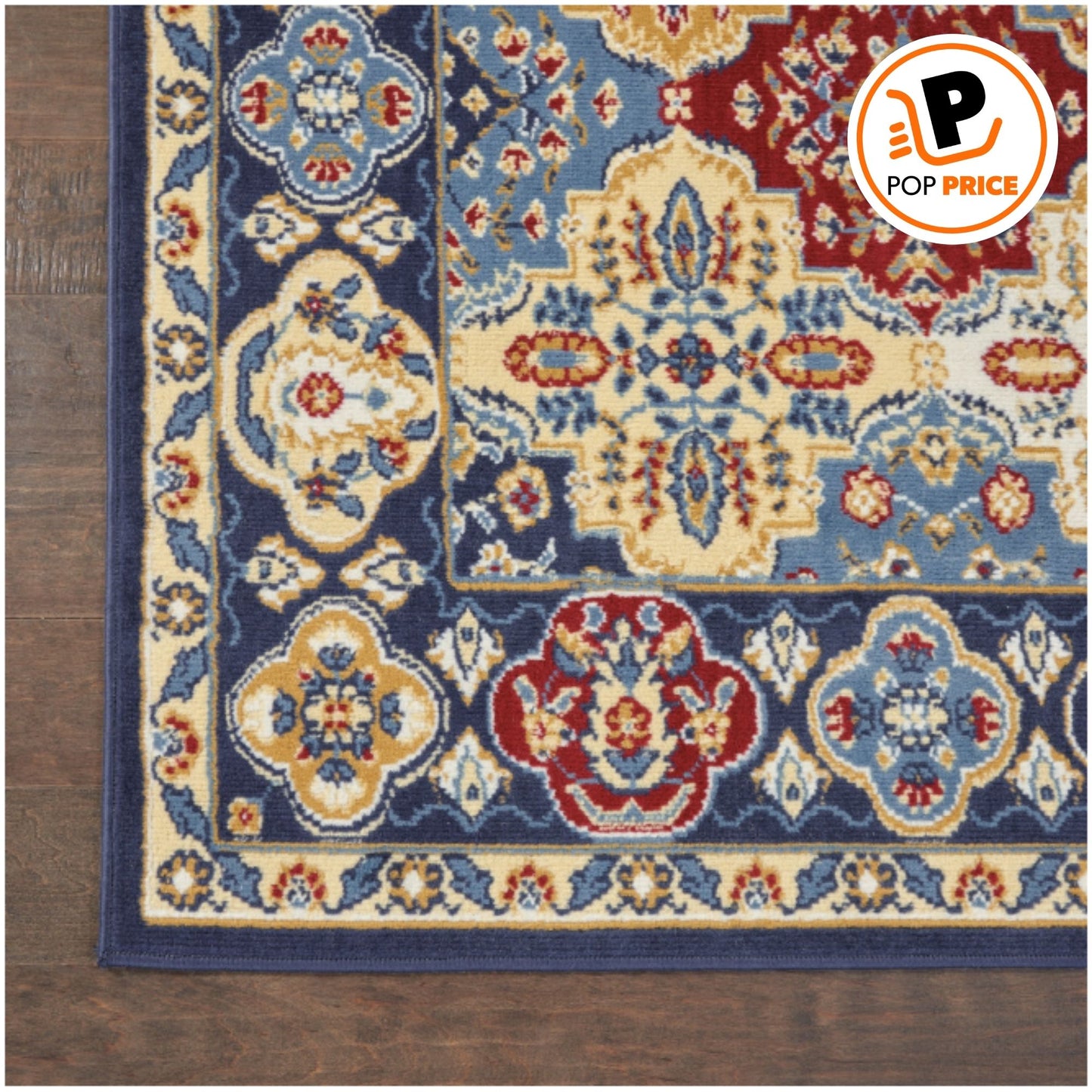 Nourison Grafix Alfombra Persa Multicolor de 7'10" x 9'10", (8x10)