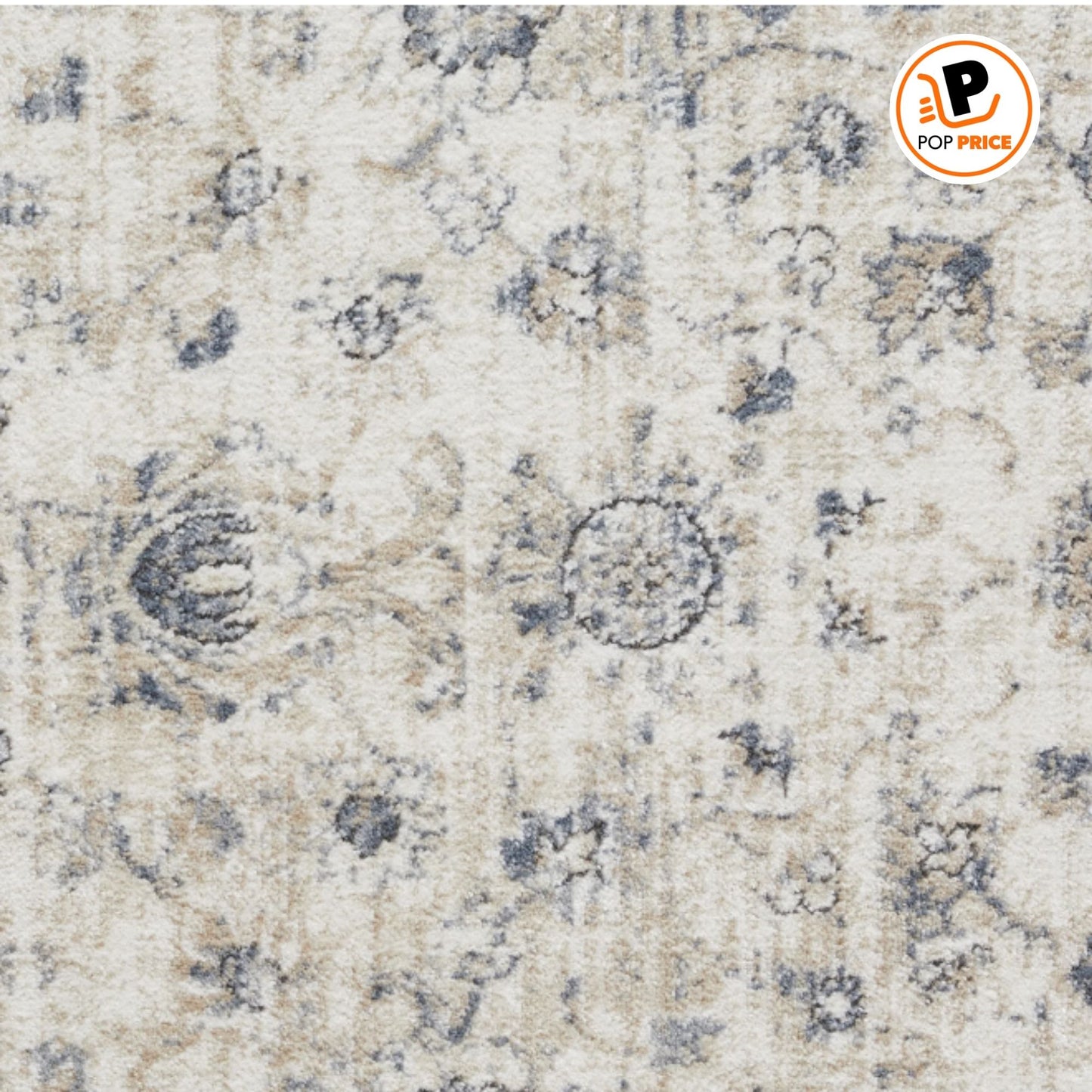 Loomaknoti Kehleigh Adrean 8 'x 10' Marfil Oriental Alfombra de Interior