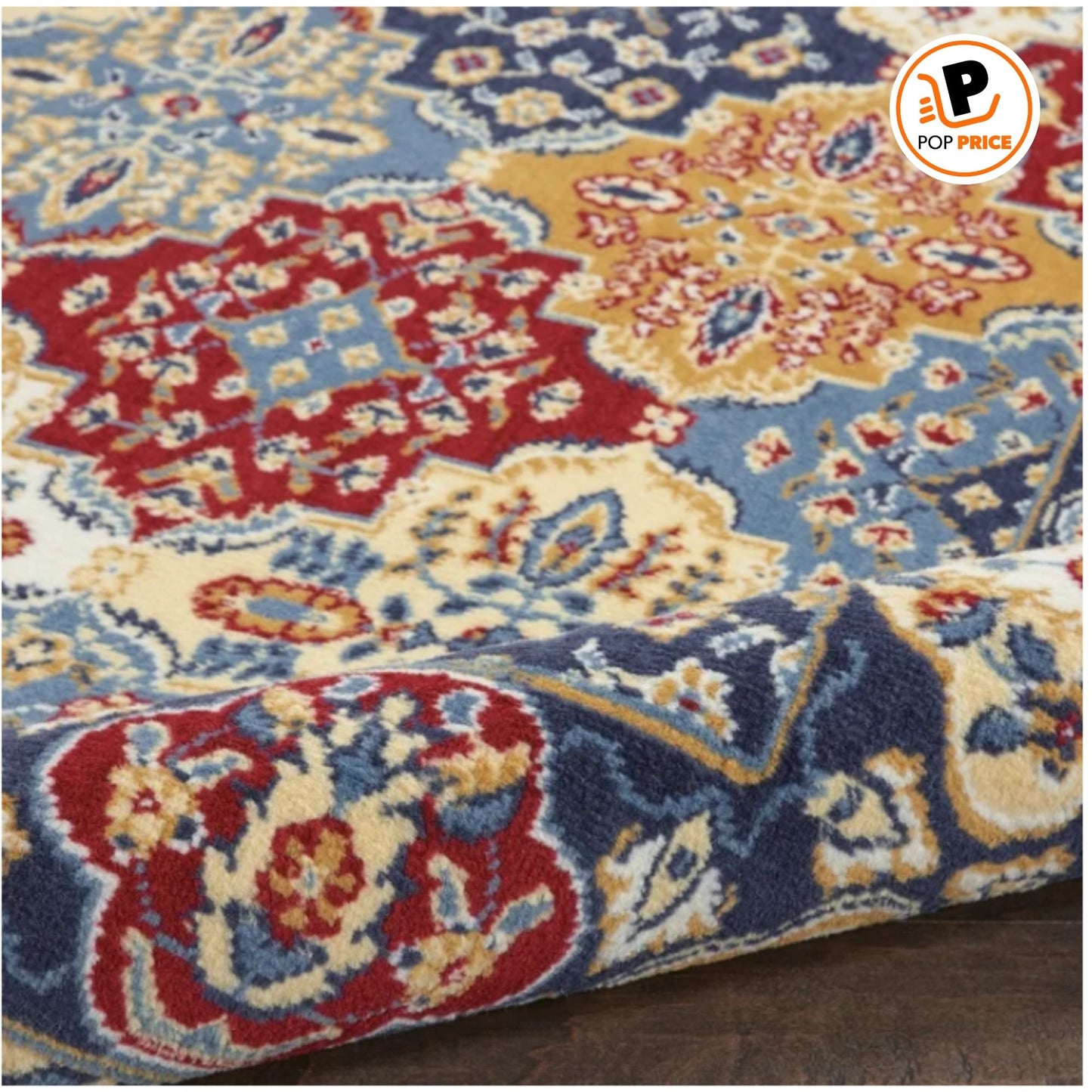 Nourison Grafix Alfombra Persa Multicolor de 7'10" x 9'10", (8x10)