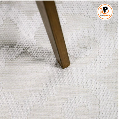 My Texas House Alfombra Reversible Natural para Interiores y Exteriores Arlington de 9' X 13'