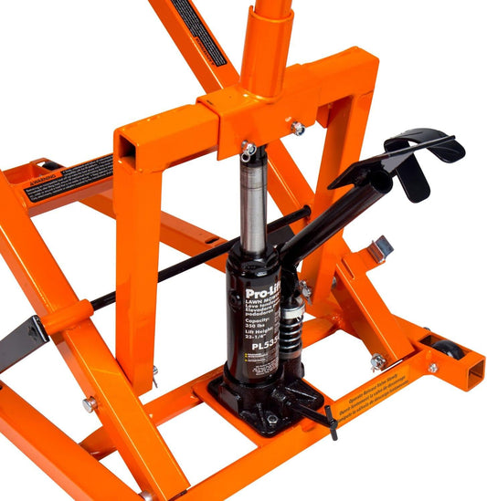 Pro-Lift Gato elevador para cortacésped, capacidad de 350 libras para tractores y cortadoras de césped de giro cero
