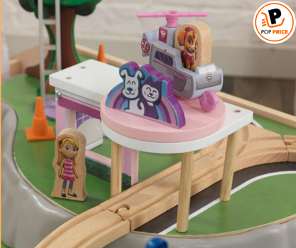 Mesa play de madera con temática de 𝐏𝐀𝐖 𝐏𝐚𝐭𝐫𝐨𝐥 𝐀𝐝𝐯𝐞𝐧𝐭𝐮𝐫𝐞 𝐁𝐚𝐲