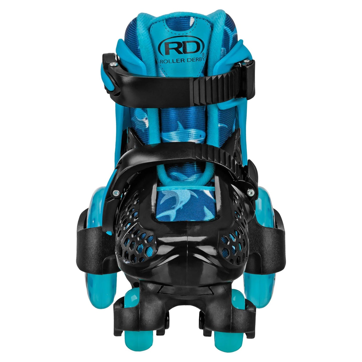 Patines Cuádruples Roller Derby EZ Roll: El Mejor Diseño para Principiantes, Ajustables hasta 4 Tallas (Talla Mediana 11J-2)