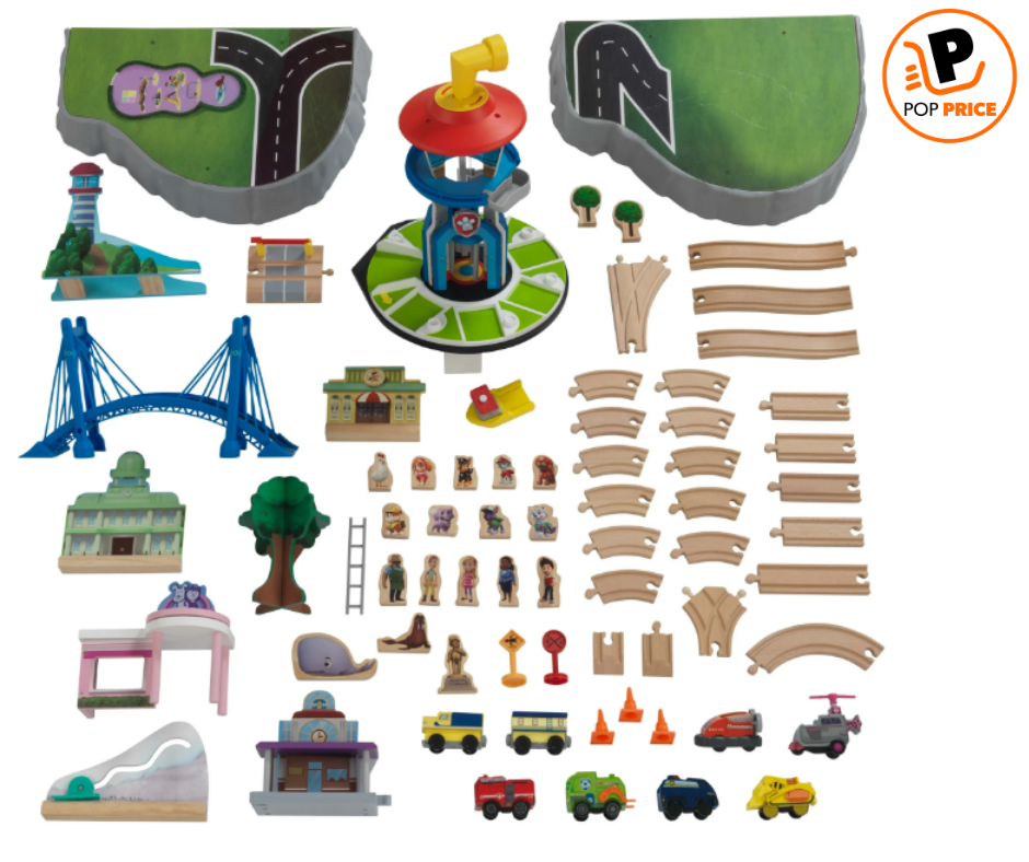Mesa play de madera con temática de 𝐏𝐀𝐖 𝐏𝐚𝐭𝐫𝐨𝐥 𝐀𝐝𝐯𝐞𝐧𝐭𝐮𝐫𝐞 𝐁𝐚𝐲