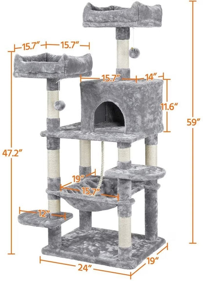ARBOL Y CONDOMINIO PARA GATOS