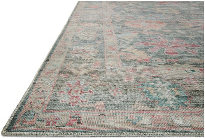 Loloi II Elysium Alfombra de Pasillo Grafito / Multi 2'-6" X 9'-6" 114.00 x 30.00 x 0.19 in
