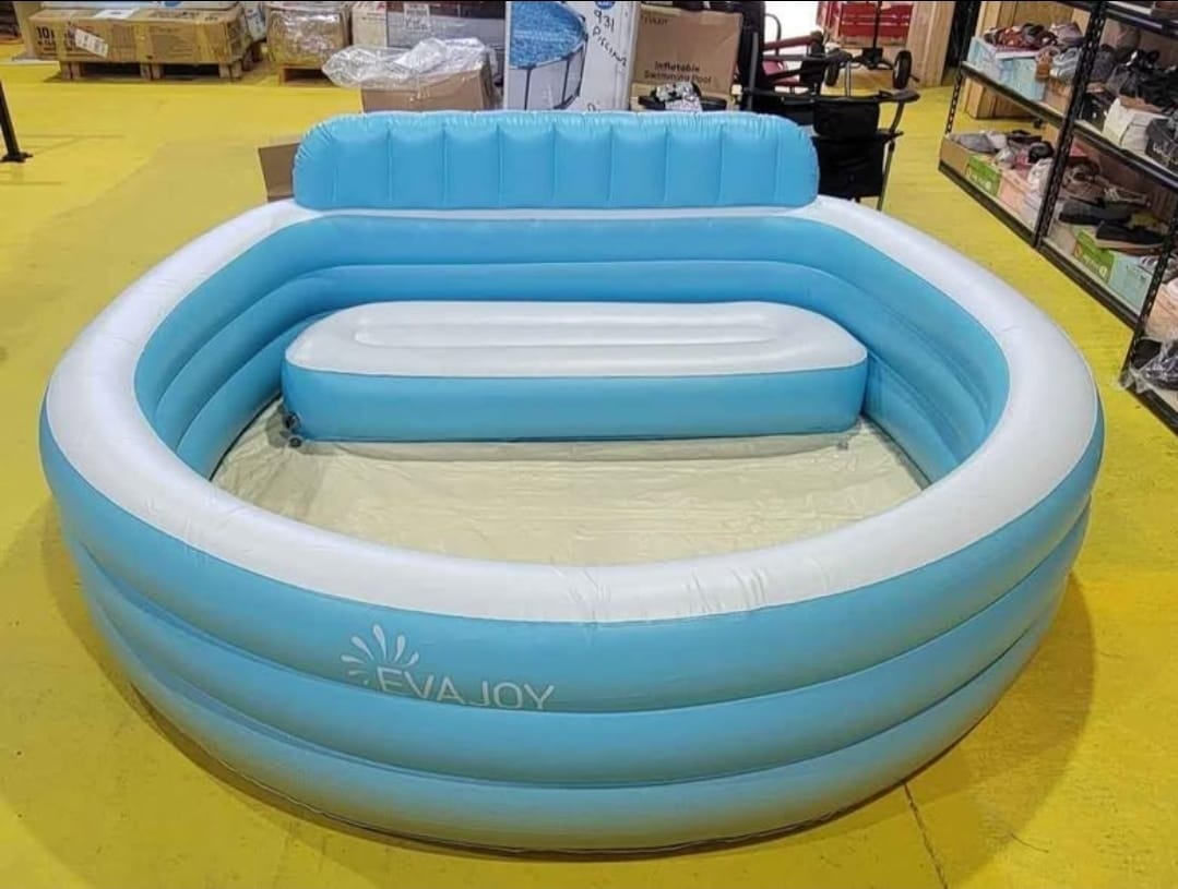Piscina Inflable Evajoy con Respaldo