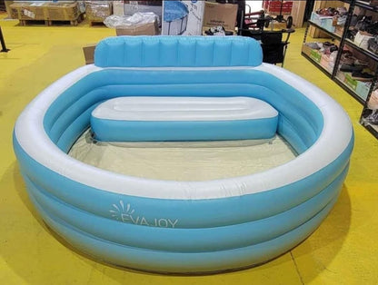 Piscina Inflable Evajoy con Respaldo