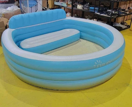Piscina Inflable Evajoy con Respaldo