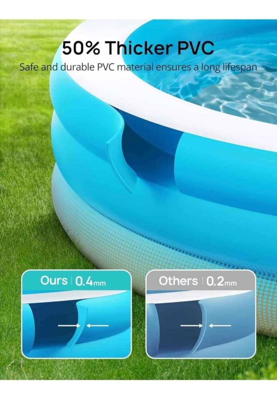 Piscina Inflable Evajoy con Respaldo