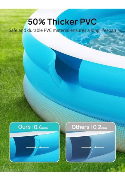 Piscina Inflable Evajoy con Respaldo