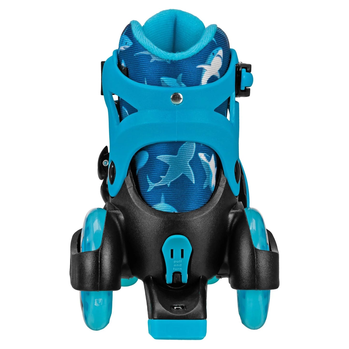 Patines Cuádruples Roller Derby EZ Roll: El Mejor Diseño para Principiantes, Ajustables hasta 4 Tallas (Talla Mediana 11J-2)