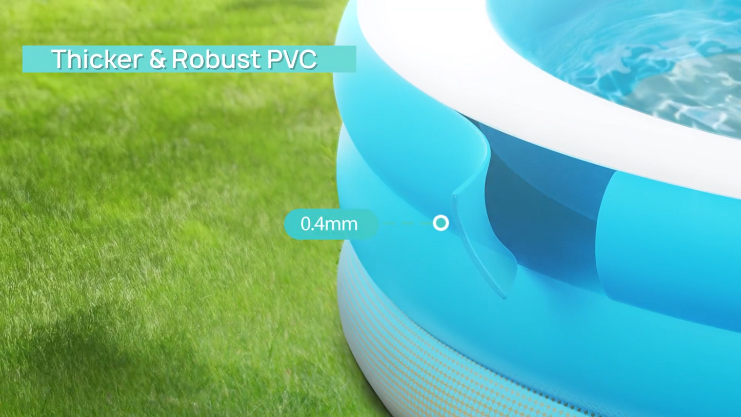 Piscina Inflable Evajoy con Respaldo