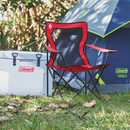 Silla Plegable Coleman Quad - Malla Refrescante - Resistencia 113 kg