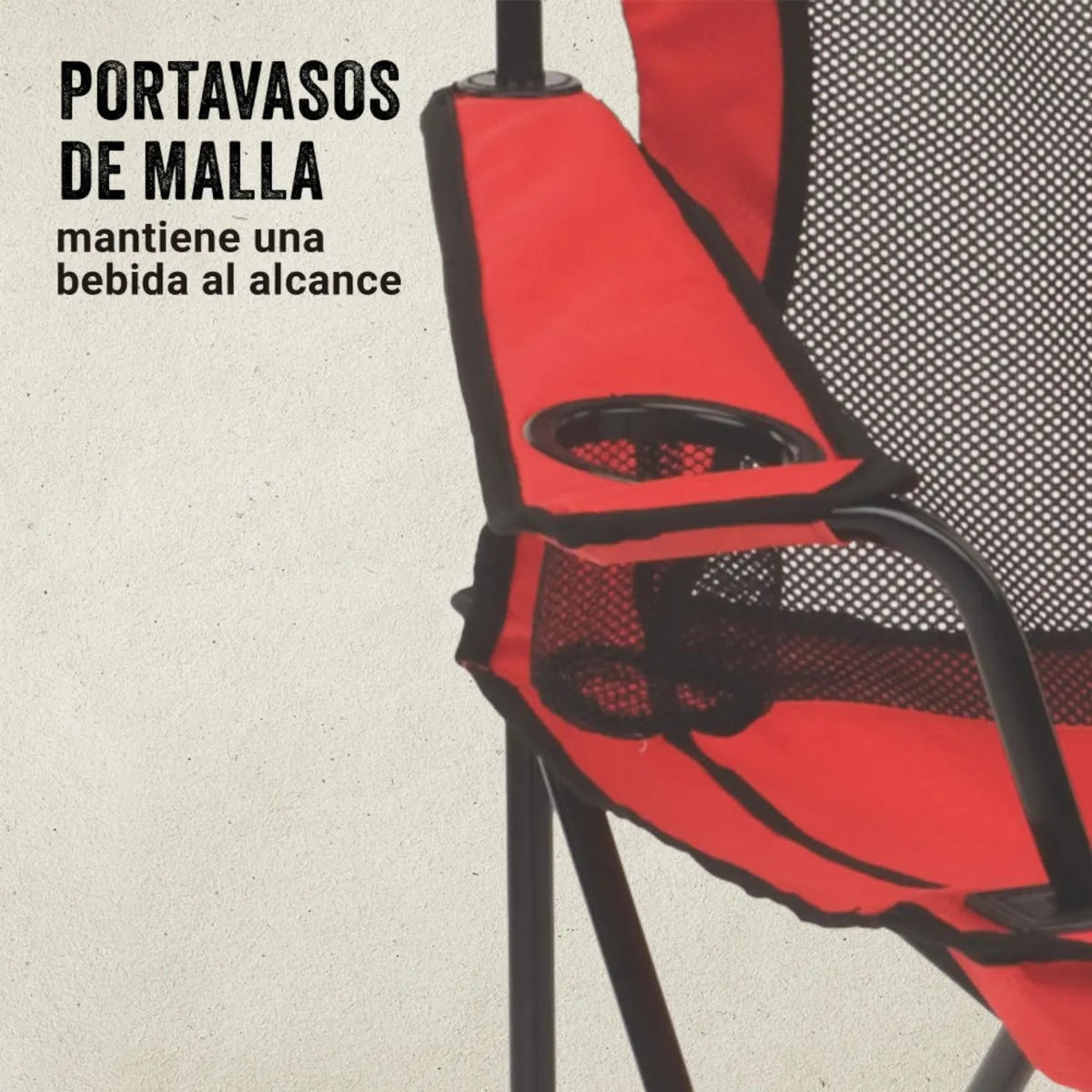 Silla Plegable Coleman Quad - Malla Refrescante - Resistencia 113 kg