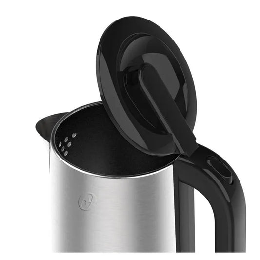 Hervidor Eléctrico Oster de Acero Inoxidable 2L: Rápido, Seguro y Elegante (Gris BVSTKT674)