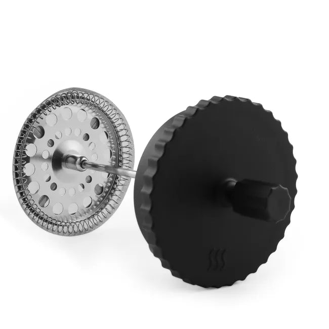 Cafetera Prensa Francesa (Émbolo): Vidrio, 1000 ml y Diseño Ejecutivo (Negro)