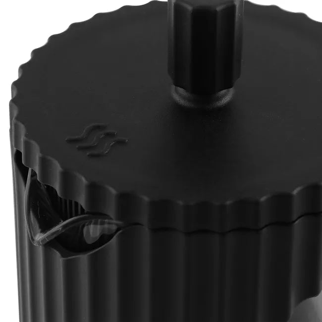 Cafetera Prensa Francesa (Émbolo): Vidrio, 1000 ml y Diseño Ejecutivo (Negro)