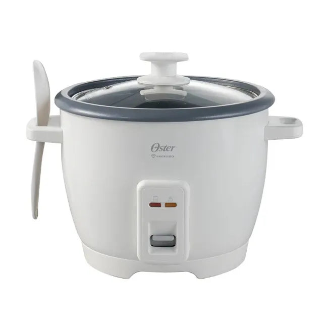 Arrocera Eléctrica Oster® de 7 Tazas: Cocción Perfecta y Capacidad Familiar (Blanca CKSTRCB7DFWHT)