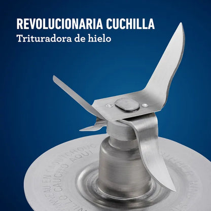 Licuadora Oster Clásica: 2 Velocidades + Pulso, Vaso de Vidrio 1.5 Lt y 550W de Potencia (Negro BLSTKAG-BP)