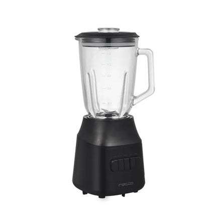 Licuadora Recco RL-600V: 600W, 3 Velocidades y Jarro de Vidrio de 1.5 Lt